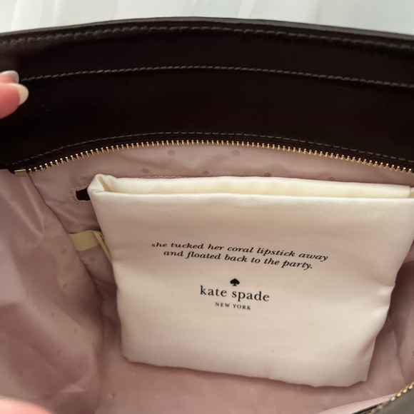 Kate Spade Black/Pink Snakeskin Tote *NEW* - Picture 5 of 5